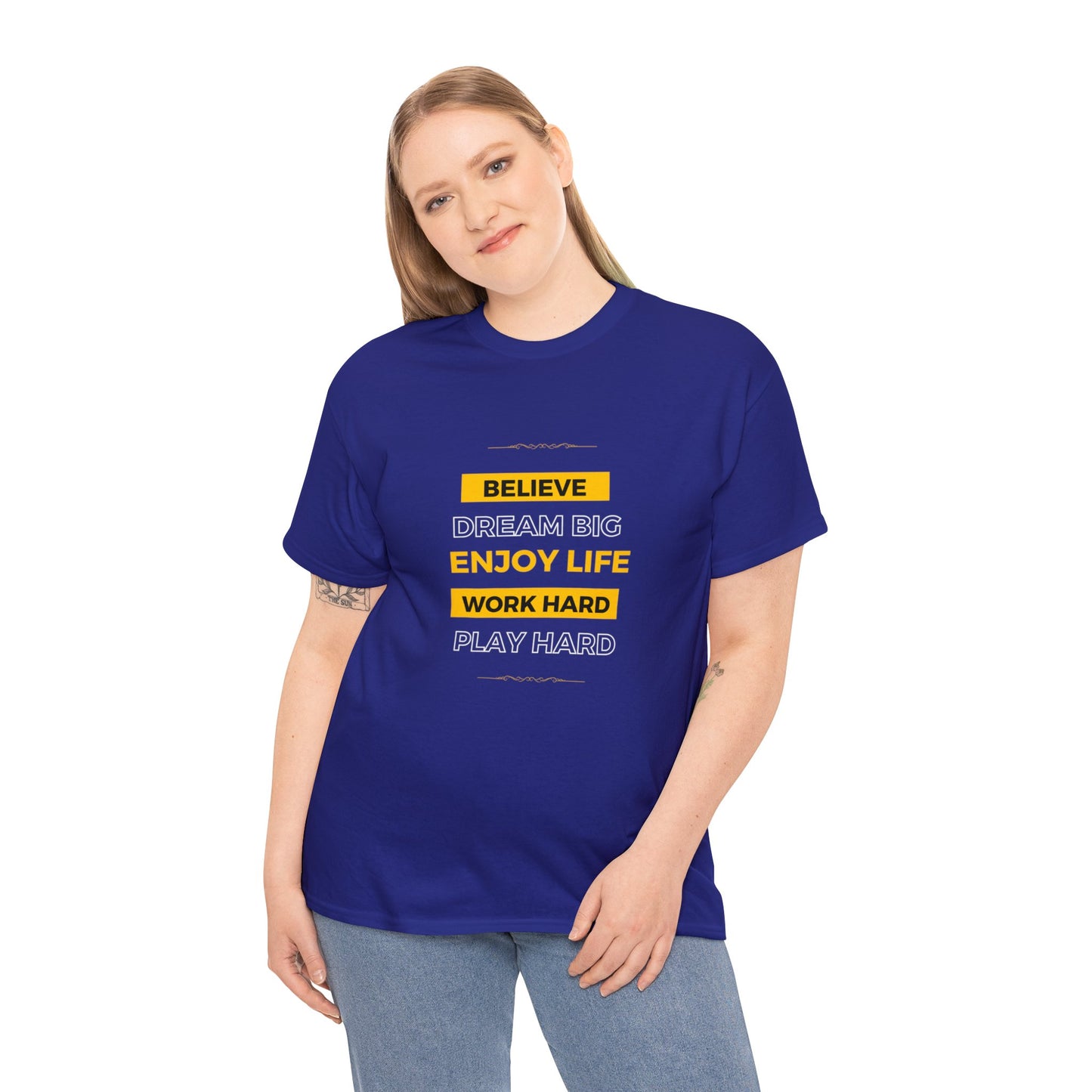 Believe T-shirt Gold