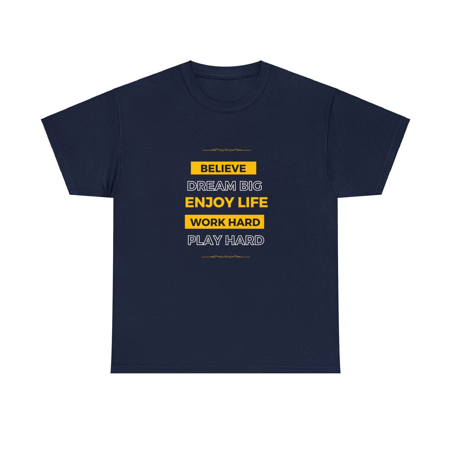 Believe T-shirt Gold