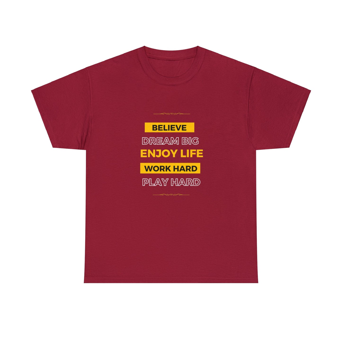 Believe T-shirt Gold