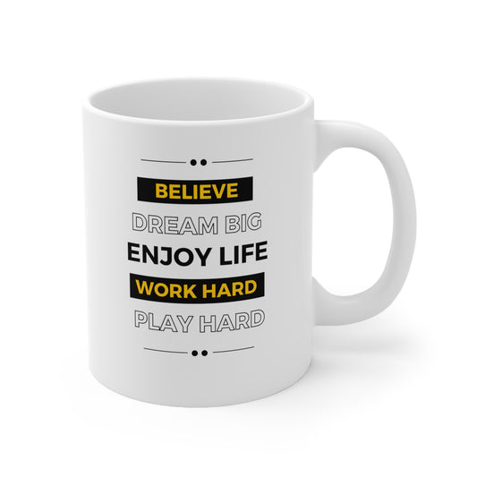 Believe Coffee Mug