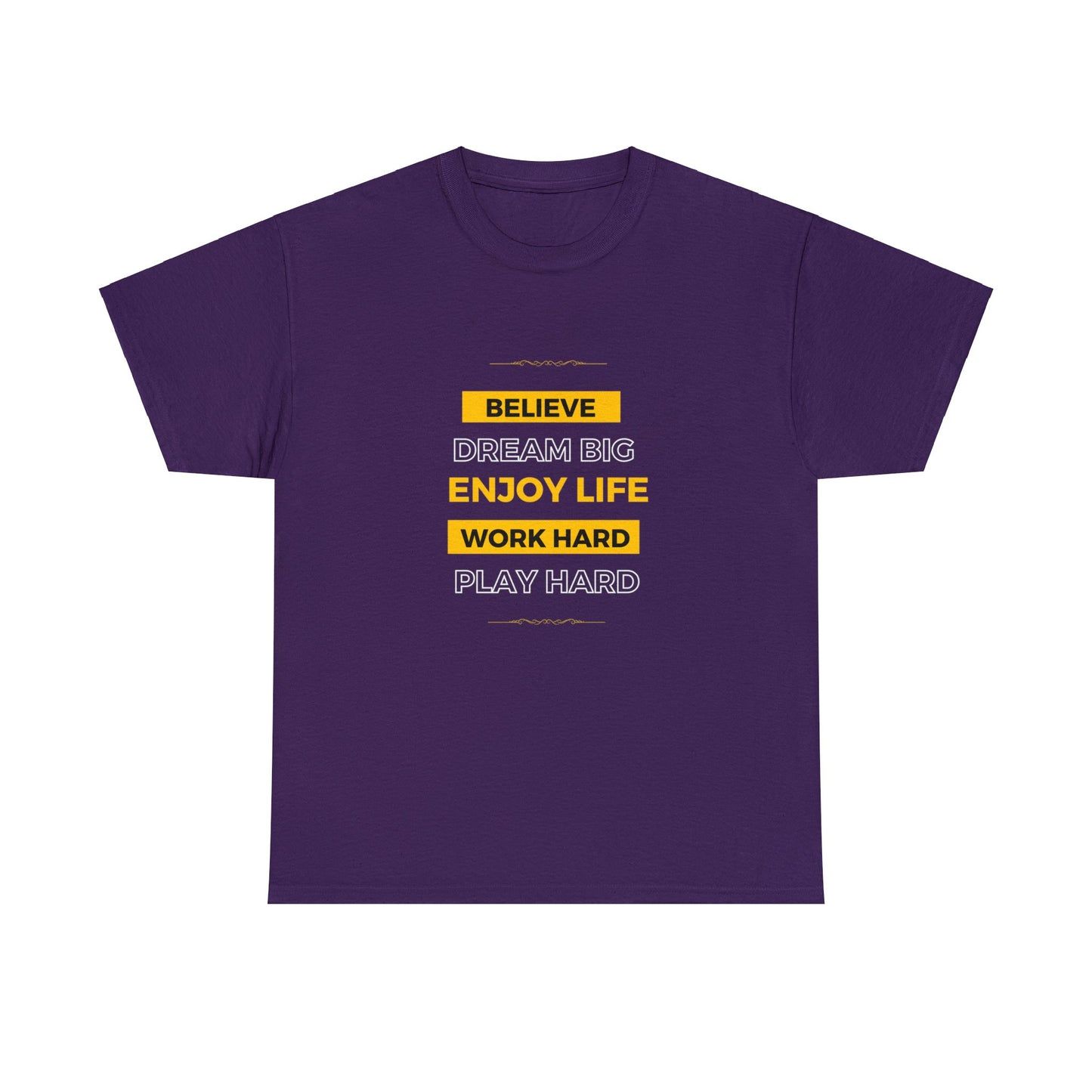 Believe T-shirt Gold