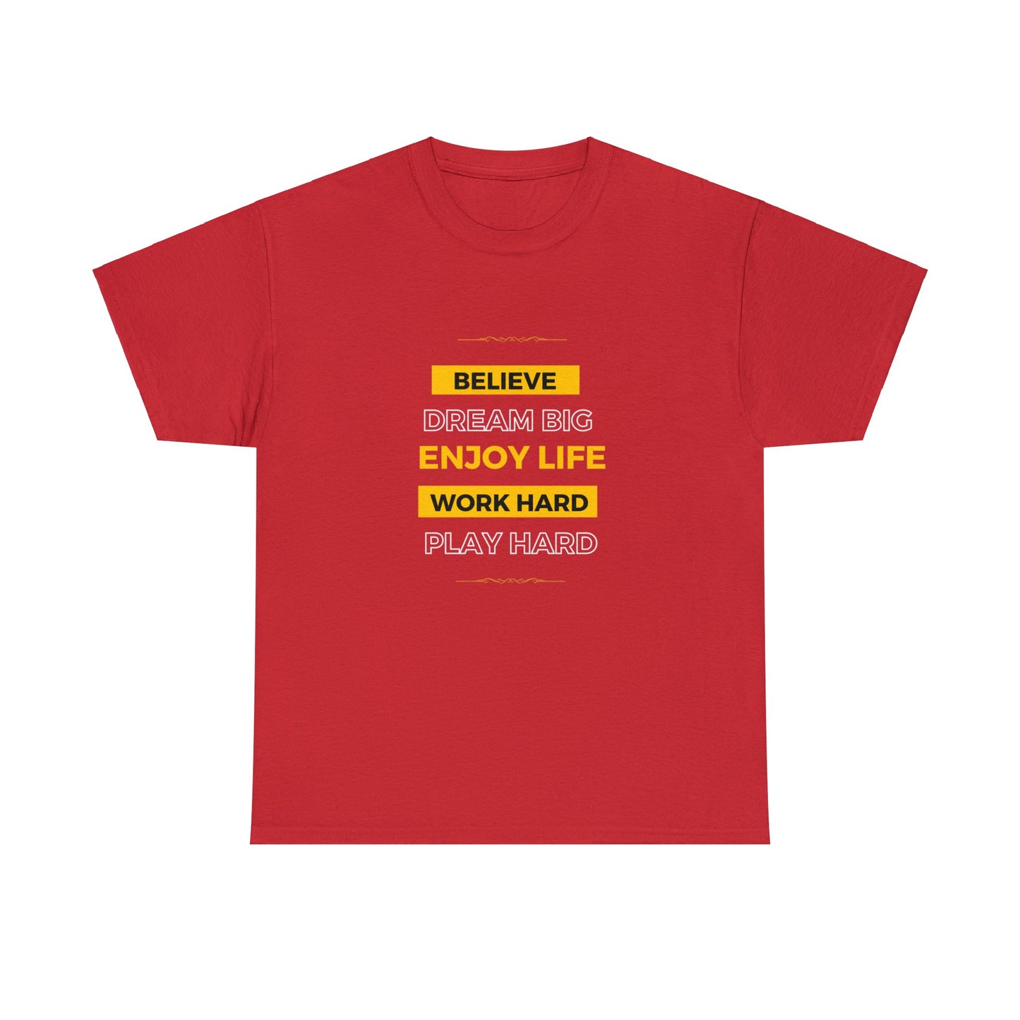 Believe T-shirt Gold