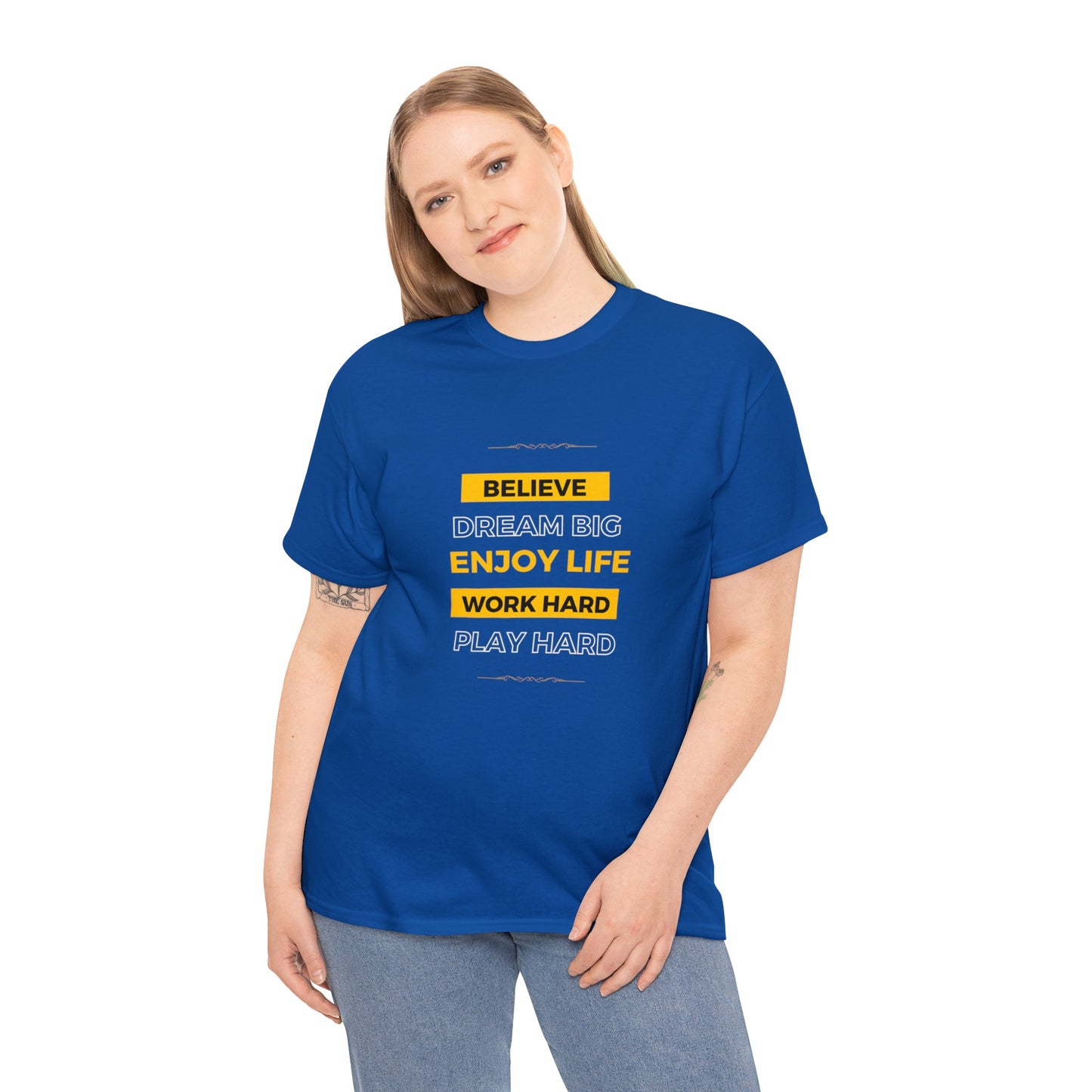 Believe T-shirt Gold