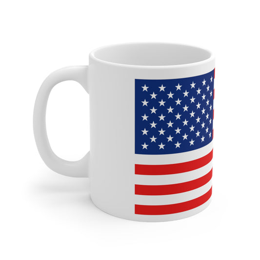 American Flag Coffee Mug