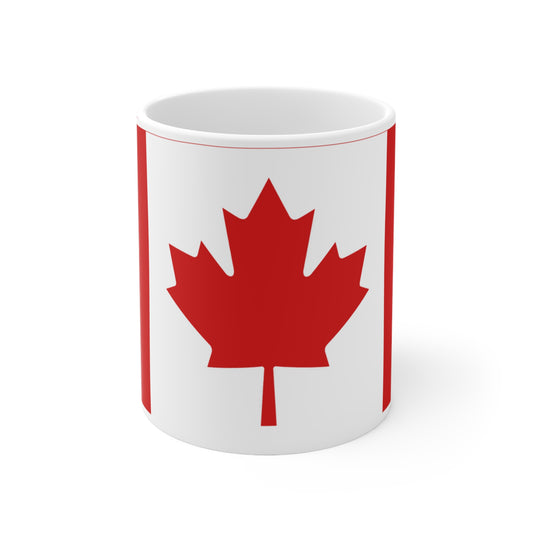 Canadian Flag Coffee Mug 11oz