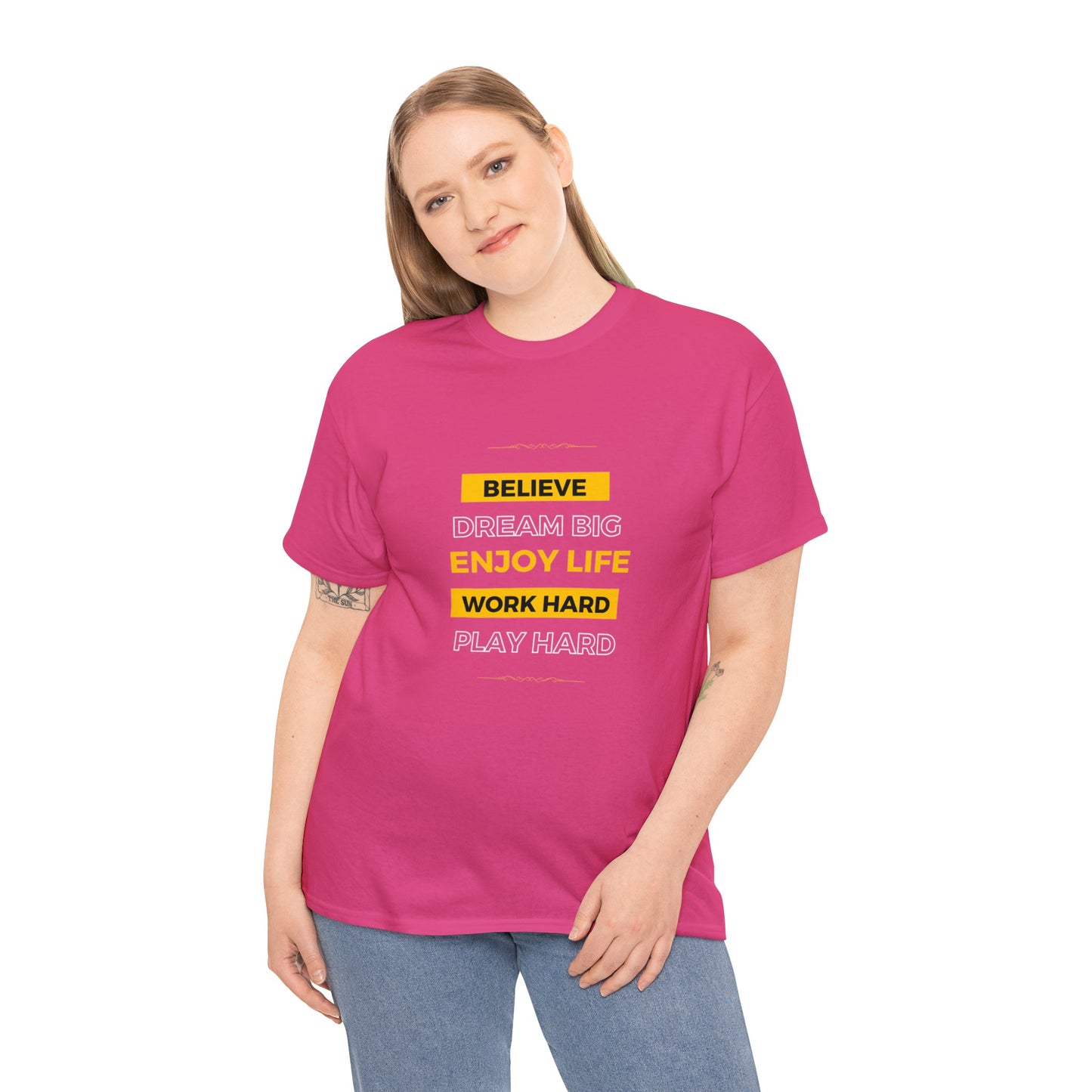 Believe T-shirt Gold
