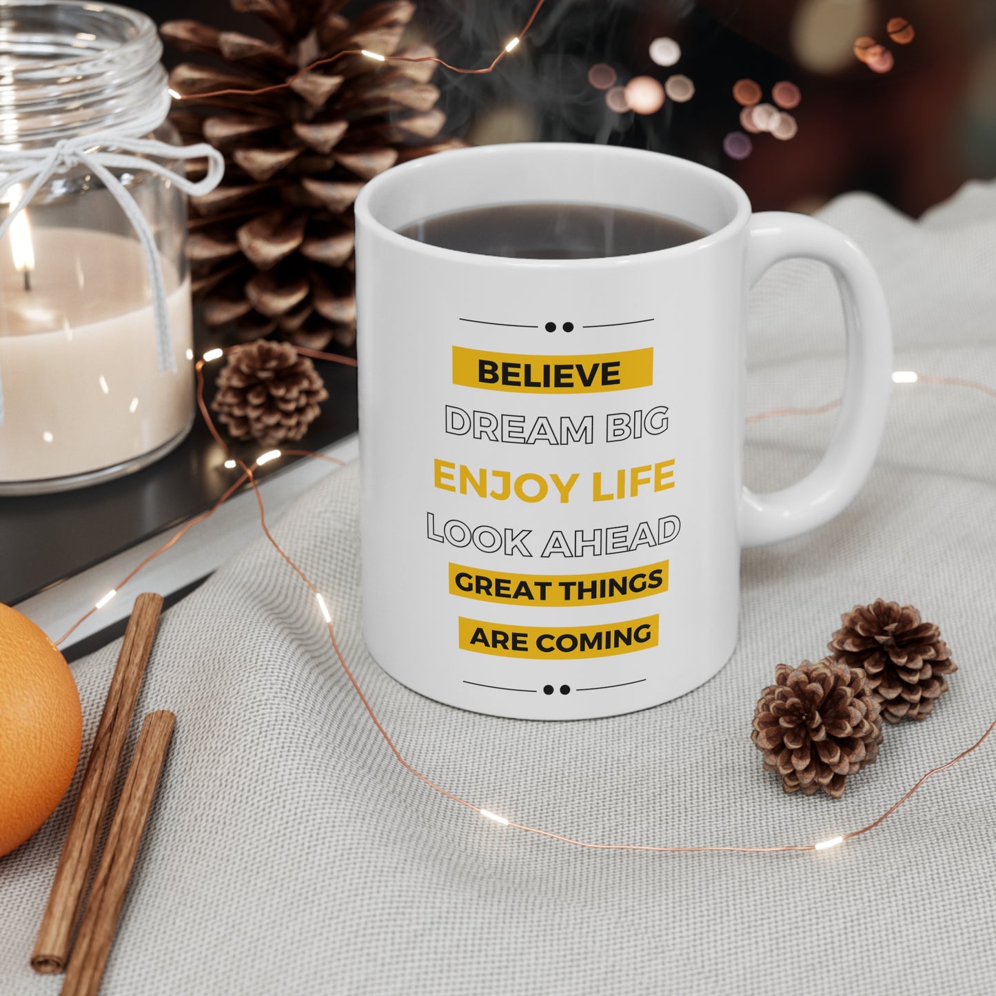 Believe Coffee Mug
