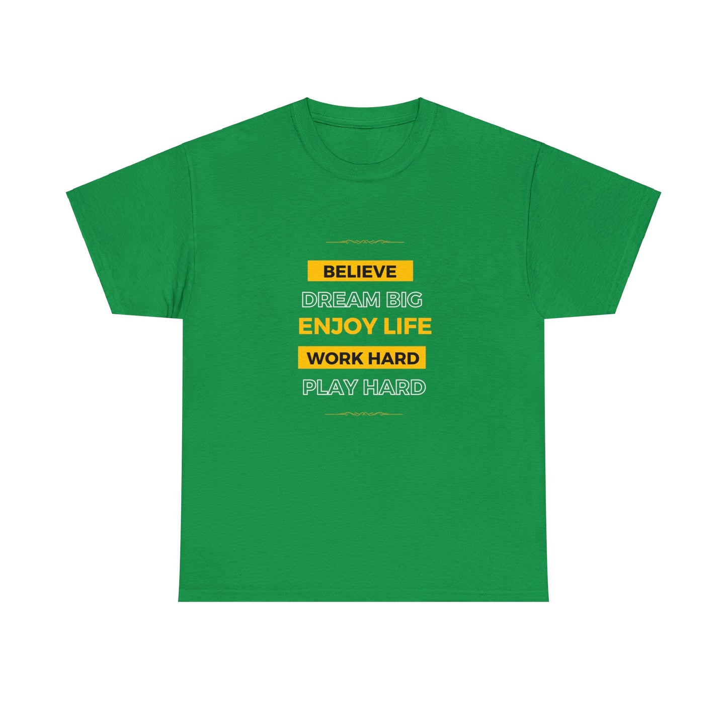 Believe T-shirt Gold