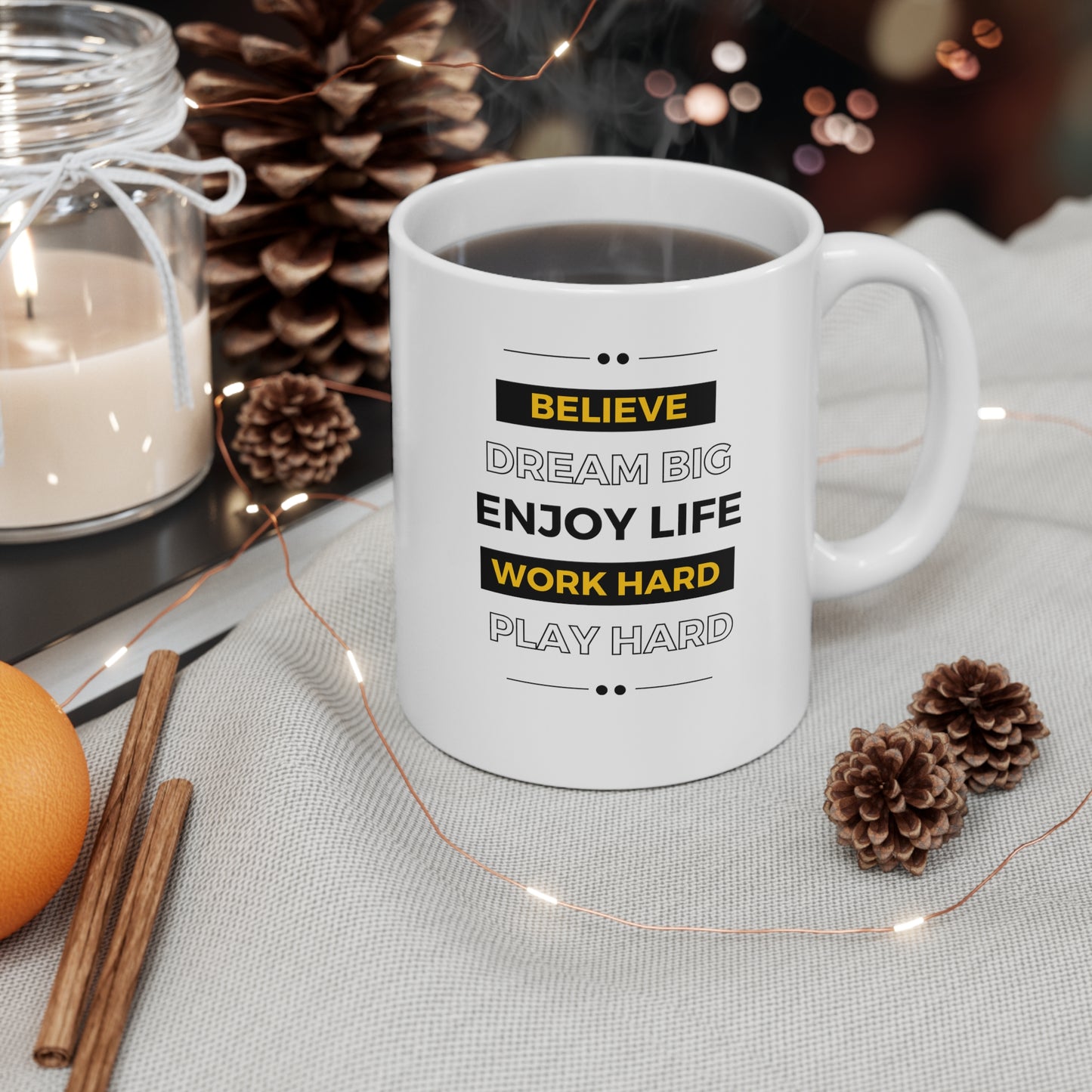 Believe Coffee Mug