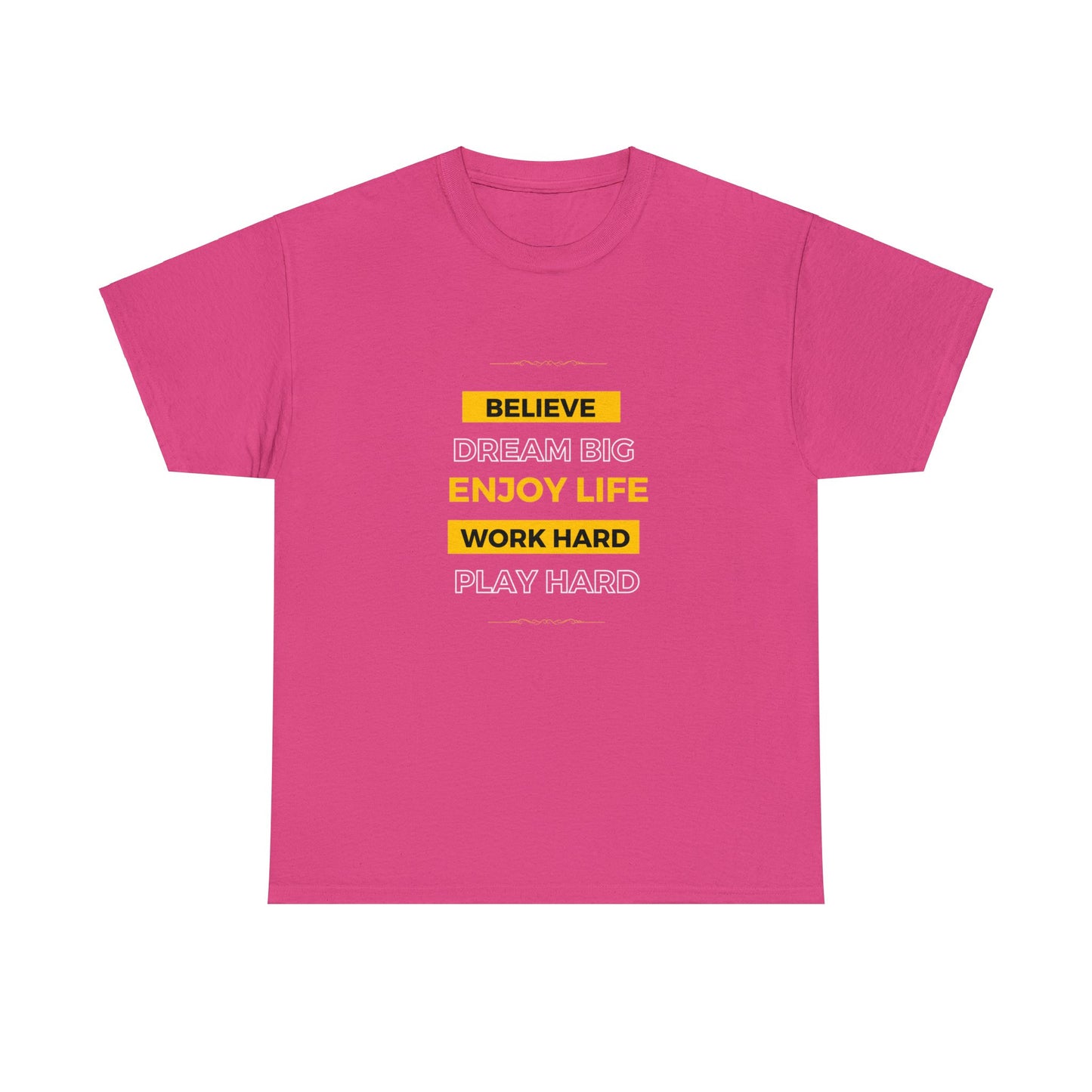 Believe T-shirt Gold