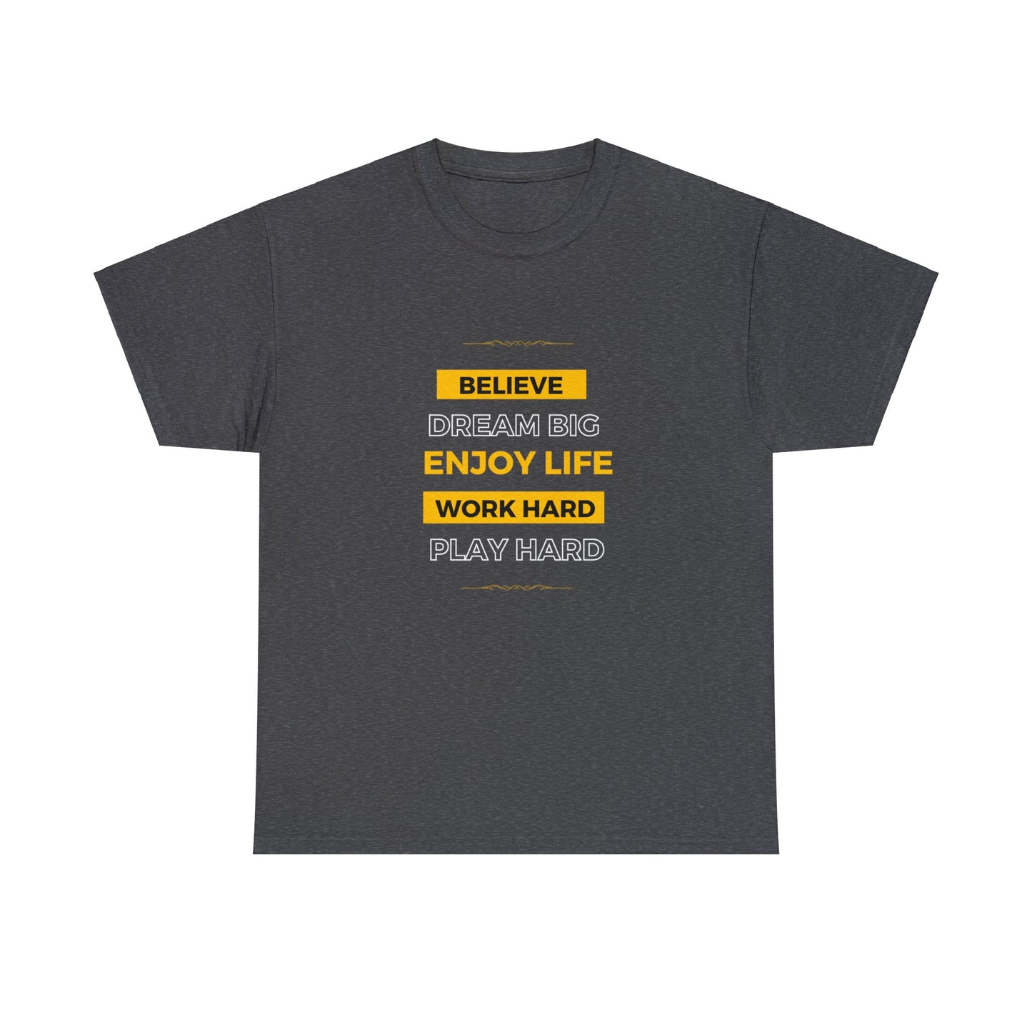 Believe T-shirt Gold
