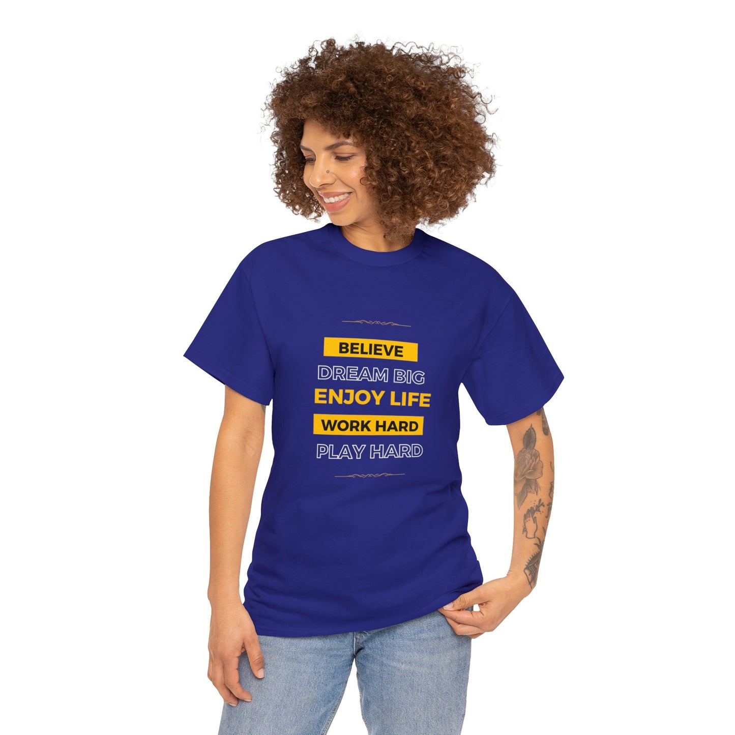 Believe T-shirt Gold