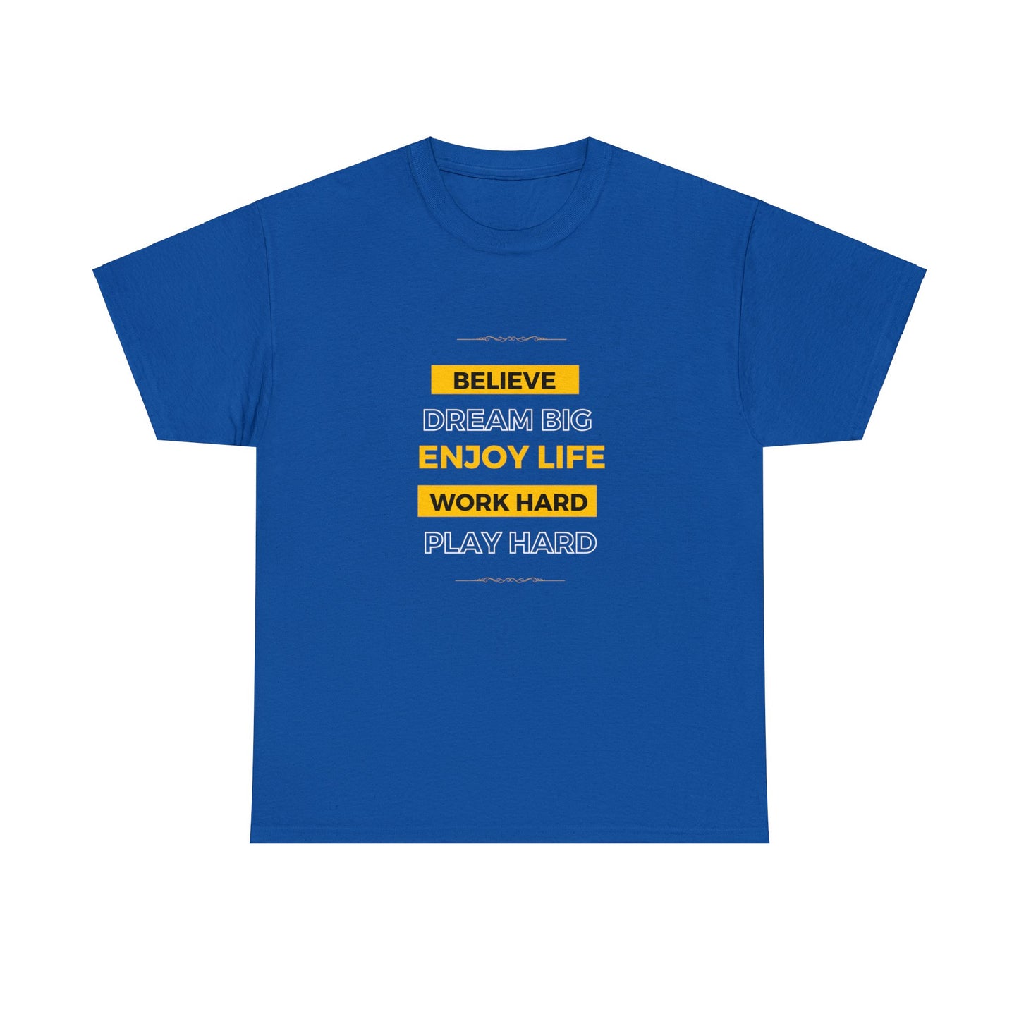 Believe T-shirt Gold