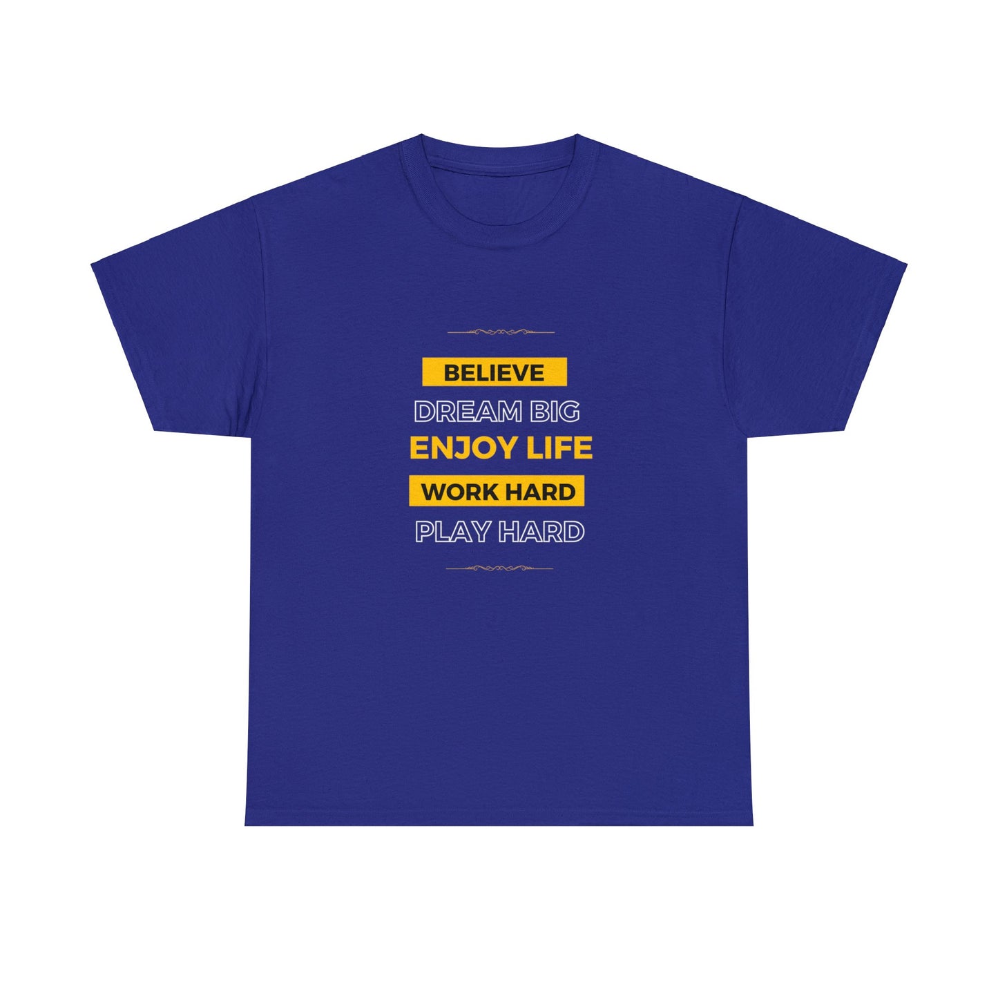 Believe T-shirt Gold