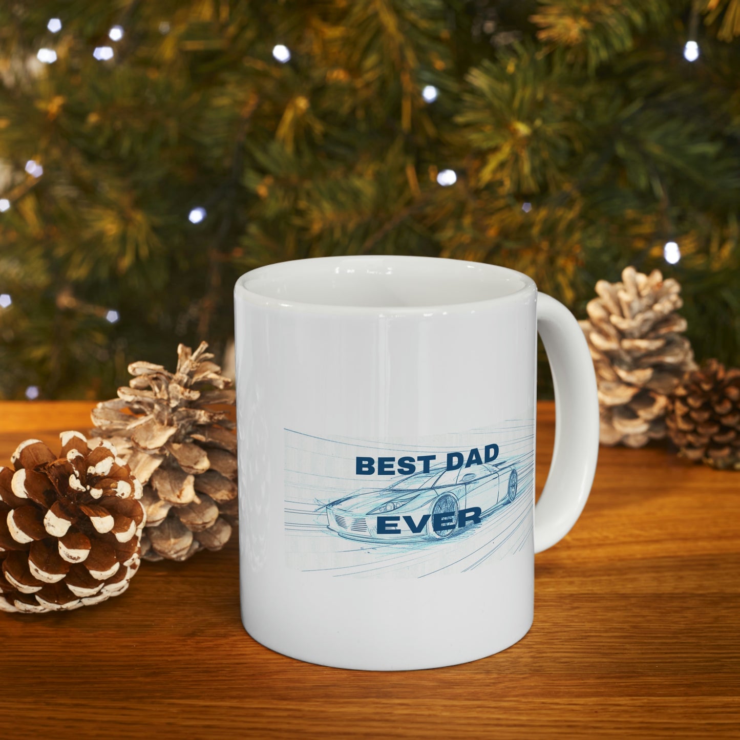Best Dad Ever Car Coffee Mug