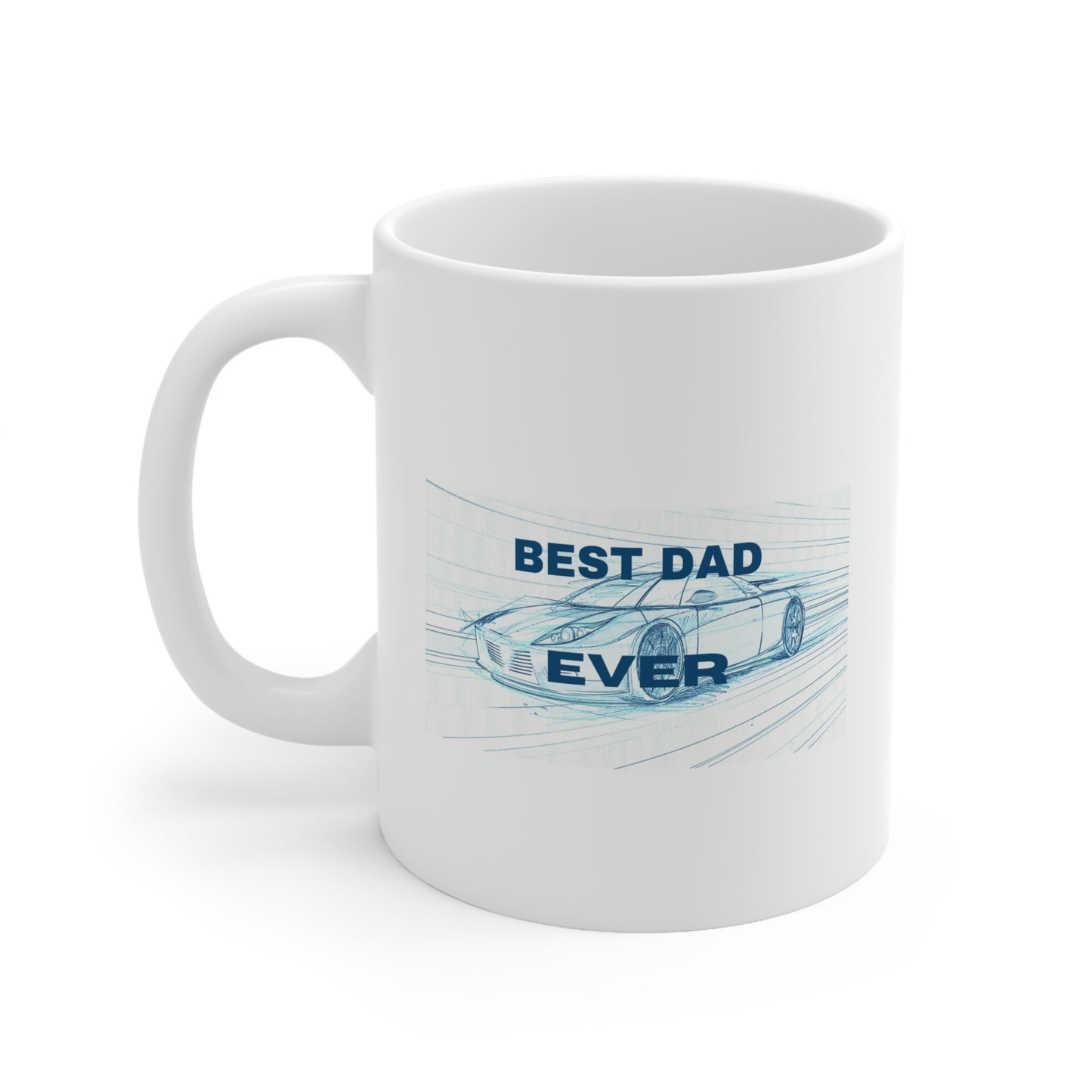 Best Dad Ever Car Coffee Mug