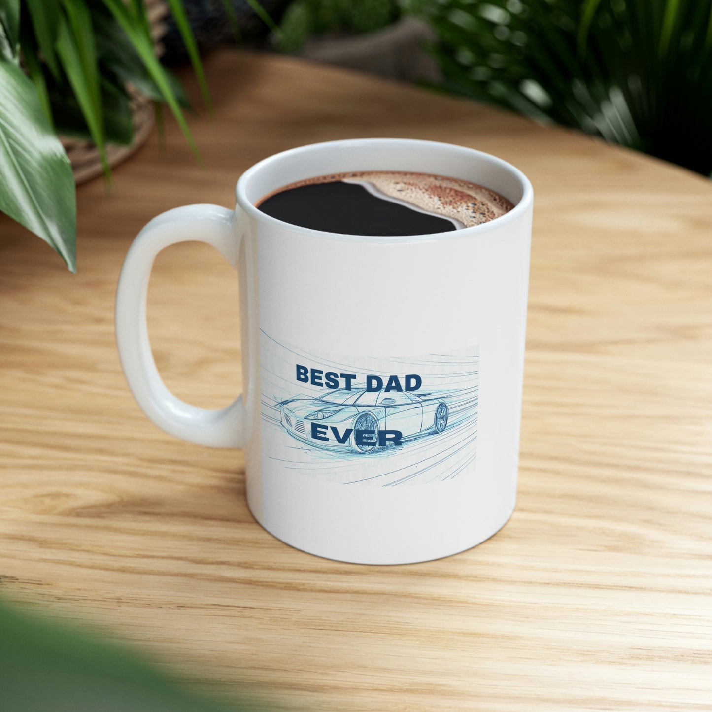 Best Dad Ever Car Coffee Mug