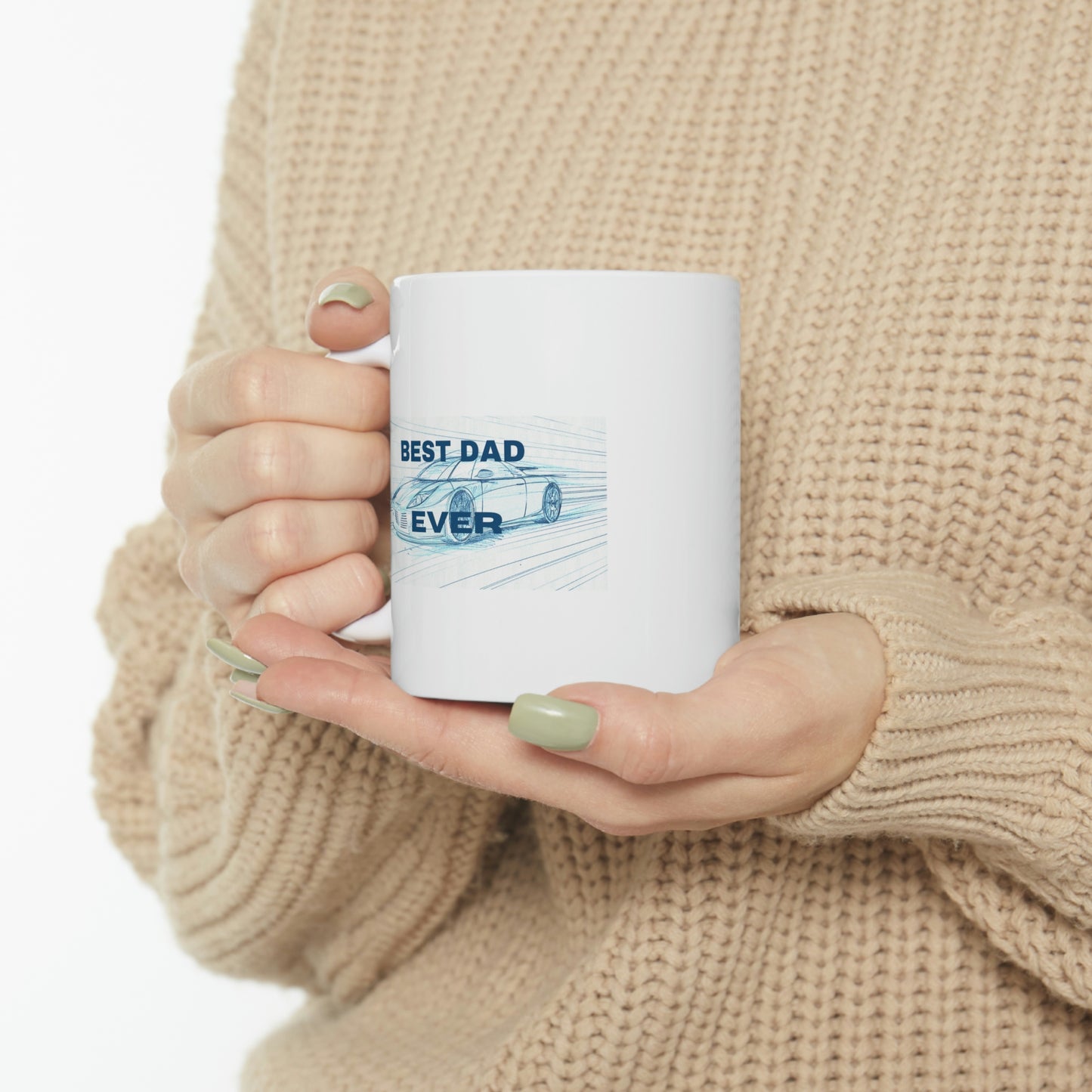 Best Dad Ever Car Coffee Mug