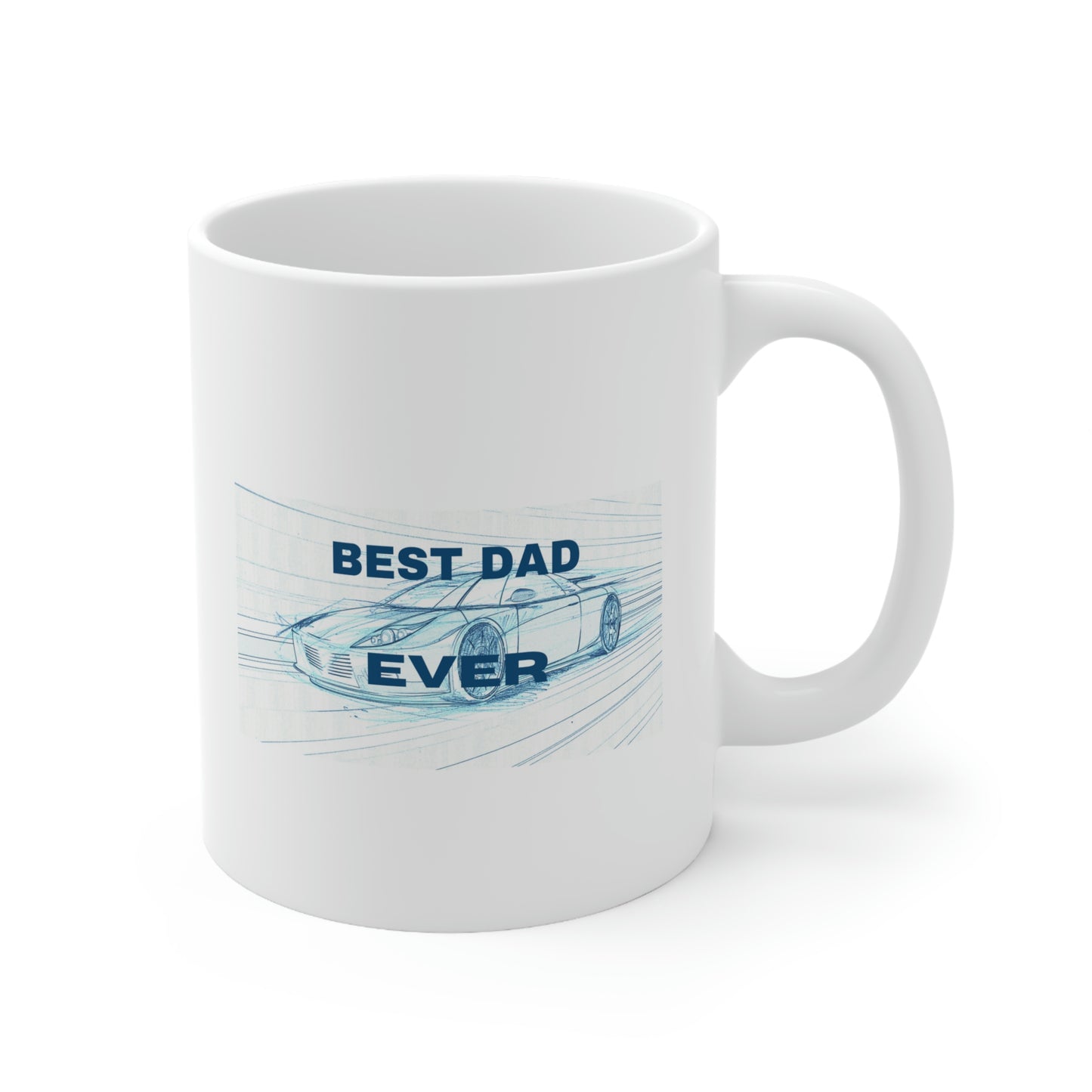 Best Dad Ever Car Coffee Mug