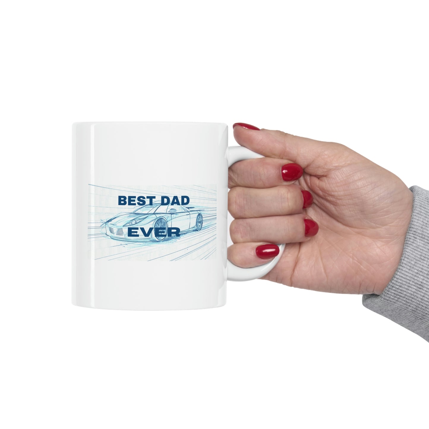 Best Dad Ever Car Coffee Mug
